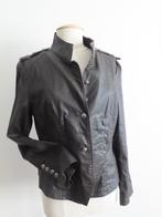 La Ligna, Vrouwelijk/Stoer soepel wax blazertje mt 42/44, Kleding | Dames, Bruin, Verzenden, Maat 42/44 (L), Zo goed als nieuw