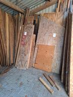 Houten vlonder voor voortent, Doe-het-zelf en Verbouw, Hout en Planken, Gebruikt, Minder dan 25 mm, Ophalen of Verzenden, 200 tot 250 cm