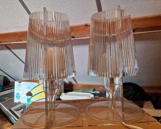 Kartell Take Tafellamp - Designicoon!, Huis en Inrichting, Lampen | Vloerlampen, Gebruikt, Minder dan 100 cm, Kunststof, Ophalen of Verzenden