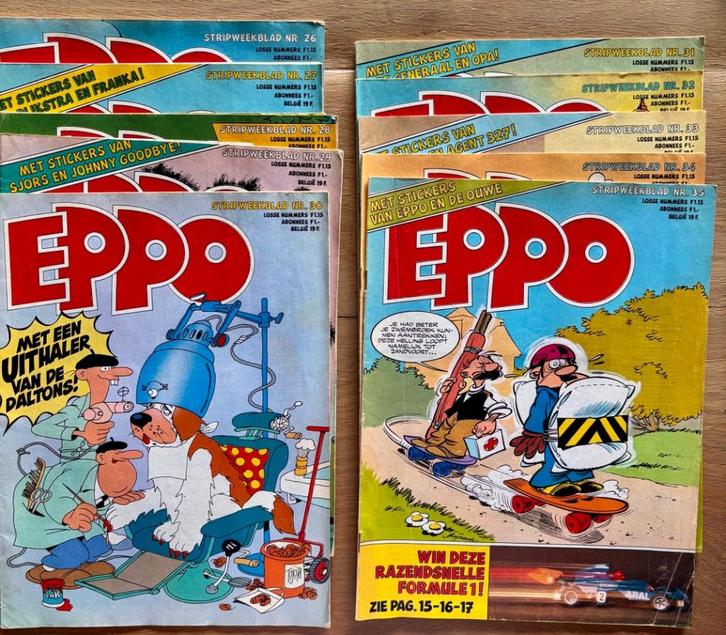 Eppo stripblad -  23 nummers uit jaargang 1978, Verzamelen, Tijdschriften, Kranten en Knipsels, Tijdschrift, 1960 tot 1980, Ophalen of Verzenden