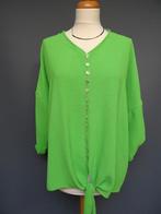 PESCARA maat L, appeltjesgroene tuniekblouse., Maat 42/44 (L), Pescara, Ophalen of Verzenden, Zo goed als nieuw