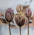 Mooi schilderij met bloemen, Ophalen