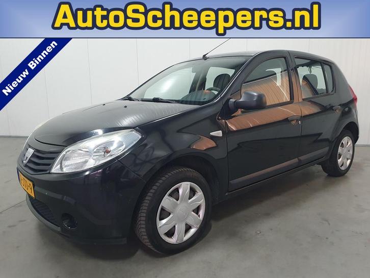 Dacia Sandero 1.2 Ambiance AIRCO/TRHAAK/EL.PAKKET (bj 2009), Auto's, Dacia, Bedrijf, Te koop, Sandero, ABS, Airbags, Airconditioning