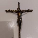 Bronzen kruisje  24x12,5 cm, Ophalen of Verzenden