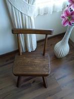 klein stoeltje, Huis en Inrichting, Ophalen, Gebruikt, Bruin, Eén