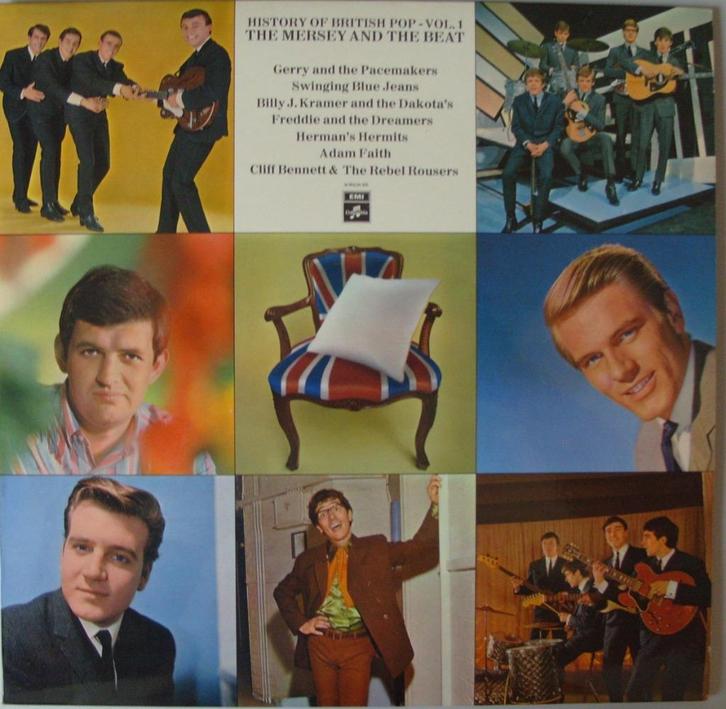 10 vinyl elpees - verzamelwerk pop 60's, Cd's en Dvd's, Vinyl | Pop, Gebruikt, 1960 tot 1980, 12 inch, Ophalen of Verzenden