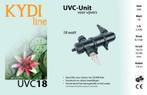 UVC Unit 18 watt KYDI KD Filter, Tuin en Terras, Vijvers, Ophalen, Nieuw