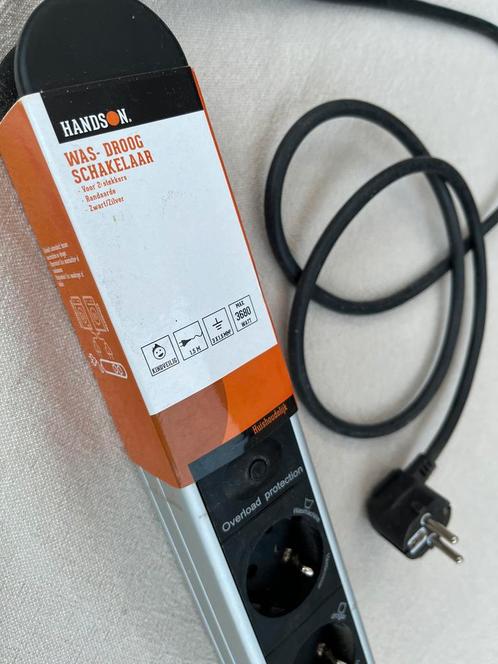 Handson Was-Droog Schakelaar - Nieuw, Doe-het-zelf en Verbouw, Elektra en Kabels, Nieuw, Stopcontact, Ophalen of Verzenden