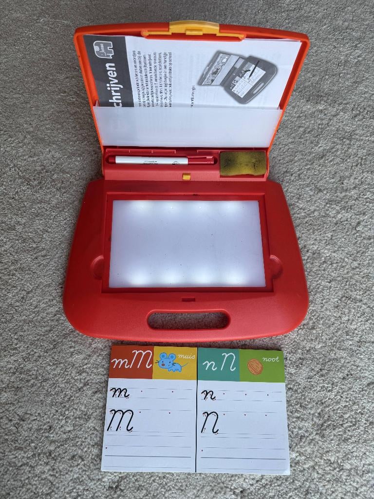 Jumbo - Ik leer Schrijven leerspel (compleet), Ophalen of Verzenden, Zo goed als nieuw, Taal en Lezen, Met licht