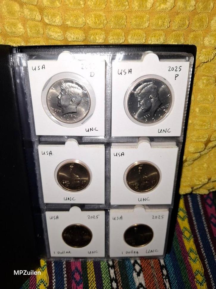 Verzameling Munten, Postzegels en Munten, Munten en Bankbiljetten | Verzamelingen, Munten, Nederland en Buitenland, Ophalen of Verzenden