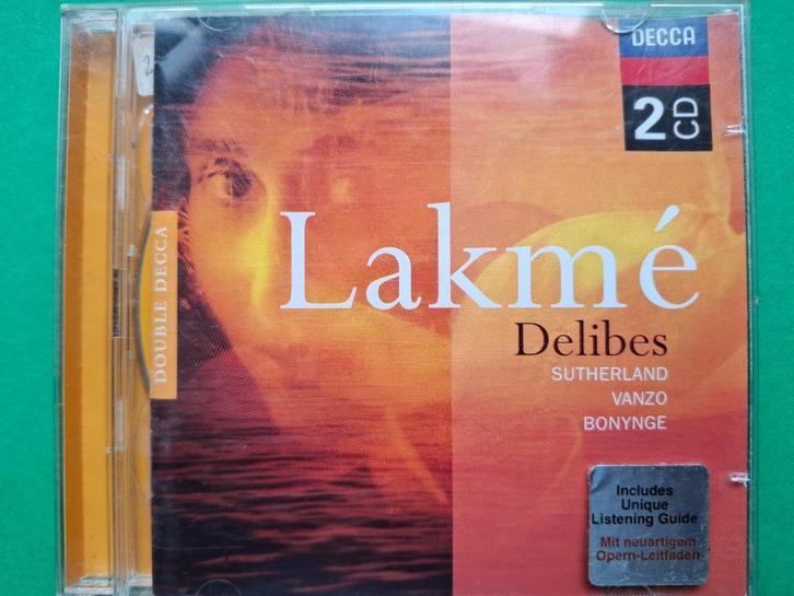 DELIBES - LAKME ( 2 X CD), Cd's en Dvd's, Cd's | Klassiek, Zo goed als nieuw, Opera of Operette, Ophalen of Verzenden