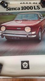 Originele Simca-Talbot posters - 84118 cm, Ophalen of Verzenden, A1 t/m A3
