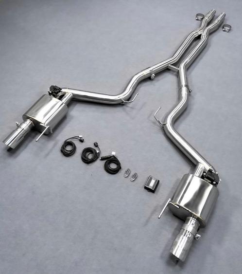 Uitlaat rvs catback kleppensysteem FORD MUSTANG 5.0L V8 ZIE, Auto diversen, Tuning en Styling, Ophalen of Verzenden