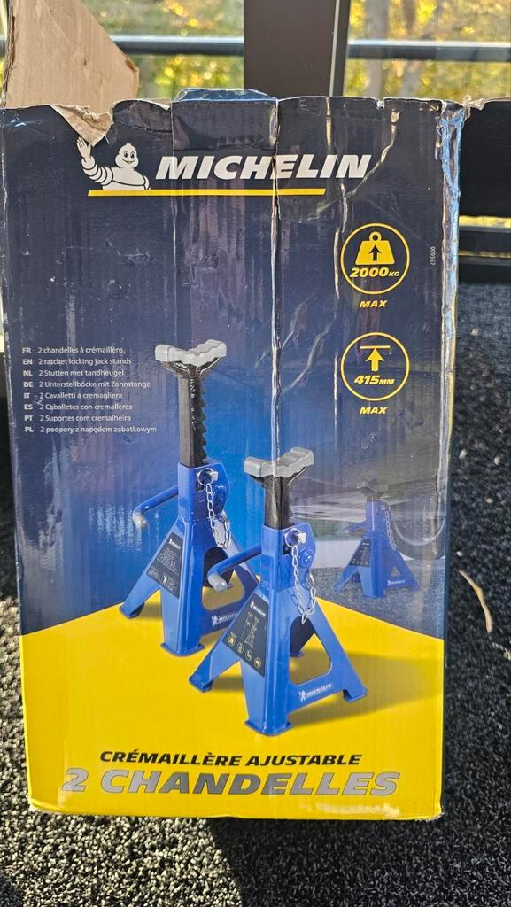 Michelin Stutten met Tandheugels - Set van 2, Auto diversen, Krikken, Nieuw, Manueel, Ophalen