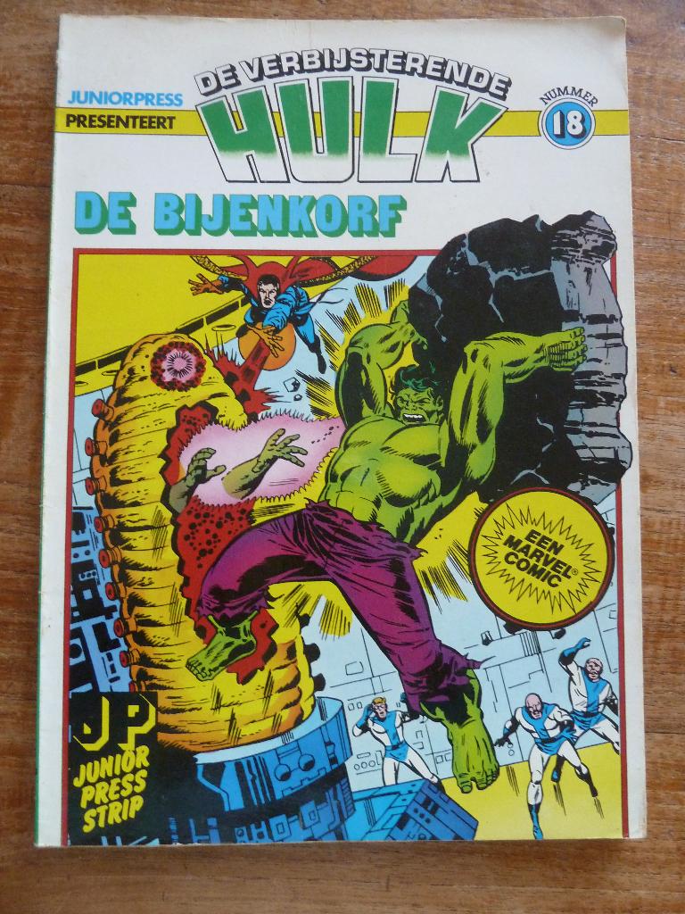 De verbijsterende hulk - de bijenkorf - stripboek, Eén stripboek, Ophalen of Verzenden, Gelezen