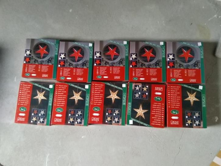 Partij verlichting kerstster NIEUW - Konstsmide, Diversen, Kerst, Nieuw, Ophalen of Verzenden
