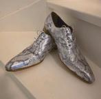 Pepe Milan zilver kleurige herenschoenen. Maat 43, Kleding | Heren, Schoenen, Overige kleuren, Pepe Milan, Ophalen of Verzenden