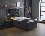90x200 boxspring bed met opbergruimte, Huis en Inrichting, Slaapkamer | Boxsprings, Ophalen of Verzenden, Nieuw, Eenpersoons, 200 cm
