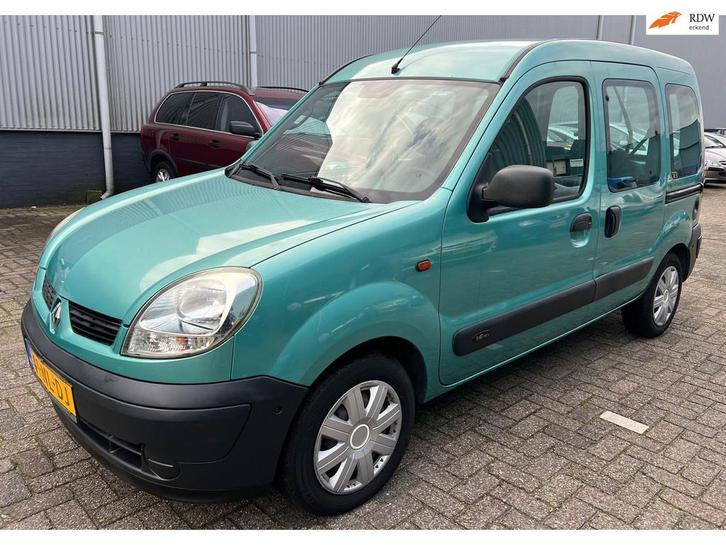 Renault Kangoo 1.6-16V Privilège AUTOMAAT airco rijdt super, Auto's, Renault, Bedrijf, Te koop, Kangoo, ABS, Airbags, Airconditioning