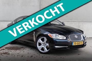 Jaguar XF 4.2 V8 SV8 Supercharged Zwart Nette Auto Origineel beschikbaar voor biedingen