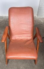 Louis van teeffelen, Huis en Inrichting, Stoelen, Ophalen, Gebruikt, Bruin, Leer