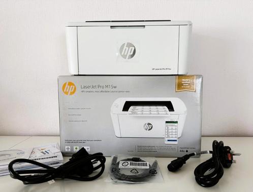 HP LaserJet Pro M15w - z.g.a.n., Computers en Software, Printers, Zo goed als nieuw, Printer, Laserprinter, Zwart-en-wit printen