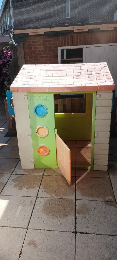 Speelhuisje kinderen merk Feber, Kinderen en Baby's, Speelgoed | Buiten | Speelhuisjes, Gebruikt, Kunststof, Ophalen