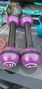 Fitness Gewichten & Stretch Banden - Complete Set, Sport en Fitness, Fitnessmaterialen, Ophalen, Gebruikt, Rug, Dumbbell