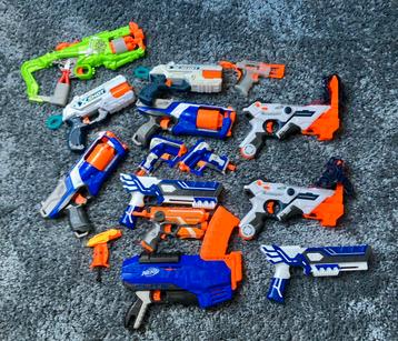 Nerf pistolen beschikbaar voor biedingen