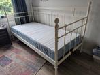 eenpersoonsbed spijlenbed ook leuk als bank, Ophalen, Gebruikt, 90 cm, Eenpersoons