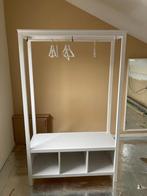 Hemnes Witte openkledingkast, Huis en Inrichting, Kasten | Kledingkasten, Ophalen, Met plank(en), 100 tot 150 cm, Zo goed als nieuw