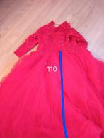 Henna jurk rood maat 42-44, Ophalen, Gedragen, Rood, Trouwjurk