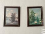 ouderwets schilderij, Antiek en Kunst, Kunst | Schilderijen | Klassiek, Ophalen