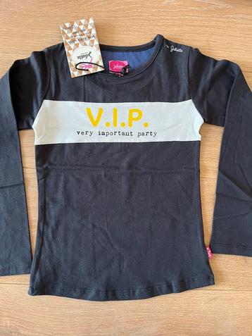 NIEUWE longsleeve Little Miss J mt 128 beschikbaar voor biedingen
