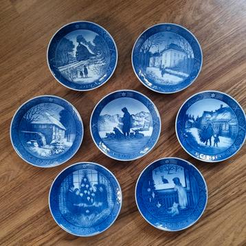 Wandbordje(s) Royal Copenhagen, Kersteditie, prijs per stuk beschikbaar voor biedingen