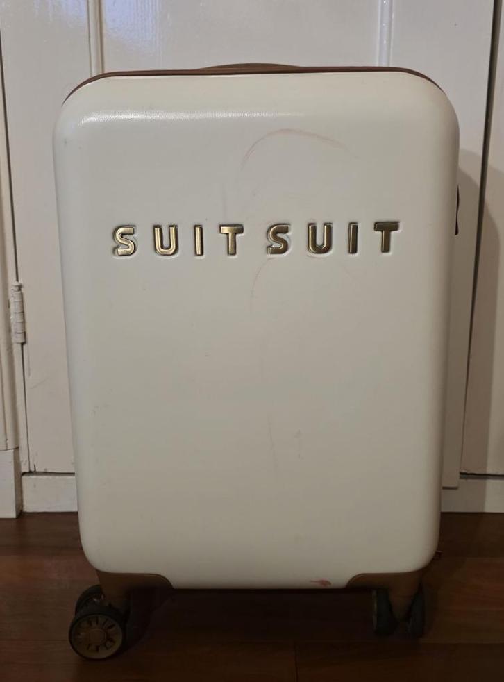 SuitSuit handbagage koffer, Sieraden, Tassen en Uiterlijk, Koffers, Gebruikt, Hard kunststof, 50 tot 60 cm, 35 tot 45 cm, Slot