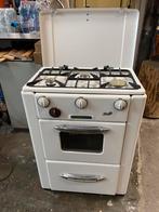 Vintage gasfornuis, Witgoed en Apparatuur, Fornuizen, Ophalen, Gebruikt, 60 cm of meer, 3 kookzones of minder