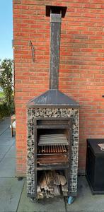 Robuuste buitenhaard/BBQ, Tuin en Terras, Tuinhaarden, Ophalen, Zo goed als nieuw