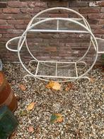 Oude tuinetagere+ glazen platen, Ophalen of Verzenden, Gebruikt