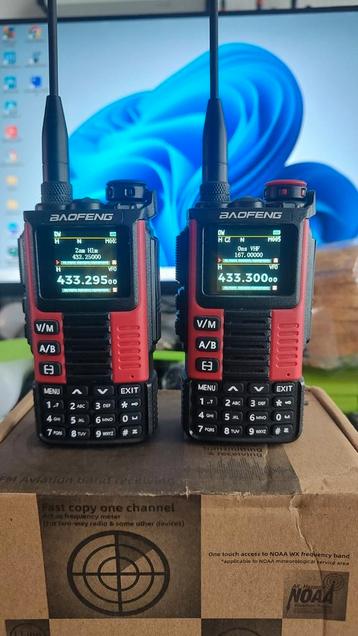 2x Baofeng k67 pro portofoon scanner set 5Watt beschikbaar voor biedingen