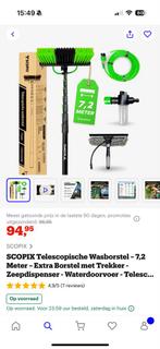 SCOPIX Telescopische Wasborstel - Nieuwstaat, Ophalen of Verzenden, Zo goed als nieuw, Bezem