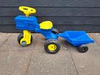 Kleine traptractor met aanhanger, Ophalen, Gebruikt, Overige merken, Met kar of aanhanger
