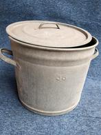 Zinken wasteil, Ophalen, Kunststof, Met deksel