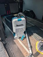 Makita 2X18 V Rugstofzuiger Voor Schoonmaak, Stofzak, Stofzuiger, Ophalen of Verzenden, Zo goed als nieuw
