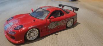 Jadatoys Mazda RX-7 van Fast & Furious beschikbaar voor biedingen