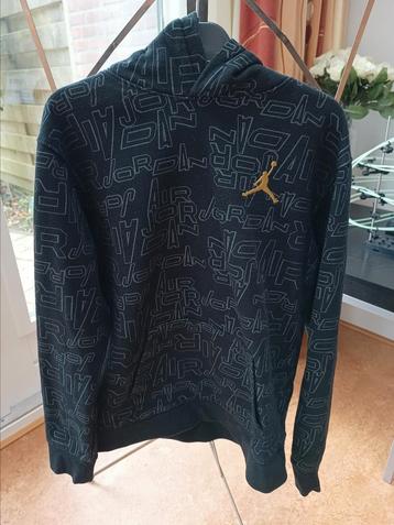 Jordan Take Flight Black and Gold Hoodie beschikbaar voor biedingen