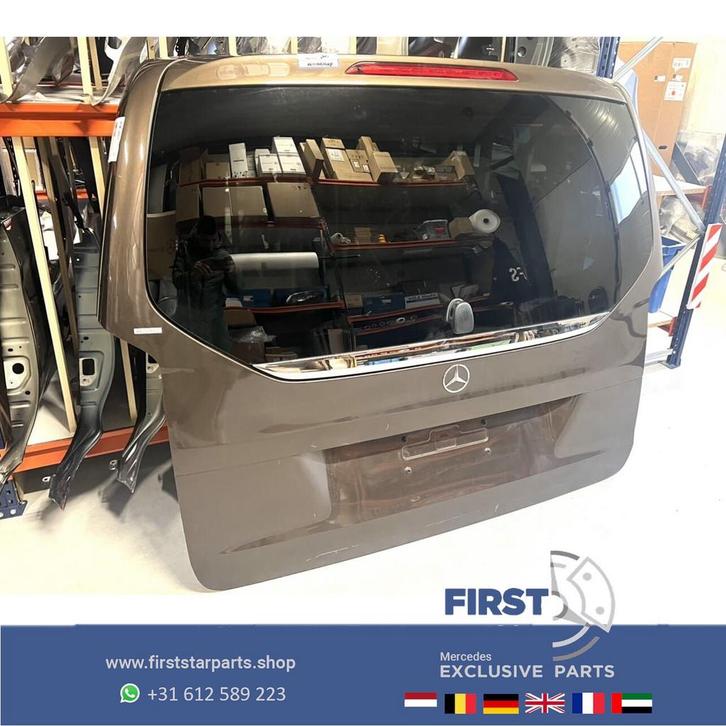 A4477404000 W447 V KLASSE ACHTERKLEP COMPLEET VIP BRUIN ORIG, Auto-onderdelen, Carrosserie en Plaatwerk, Bumper, Mercedes-Benz