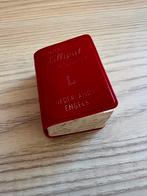 2 superkleine oude woordenboeken Nederlands - Engels (1956), Ophalen of Verzenden, Gelezen
