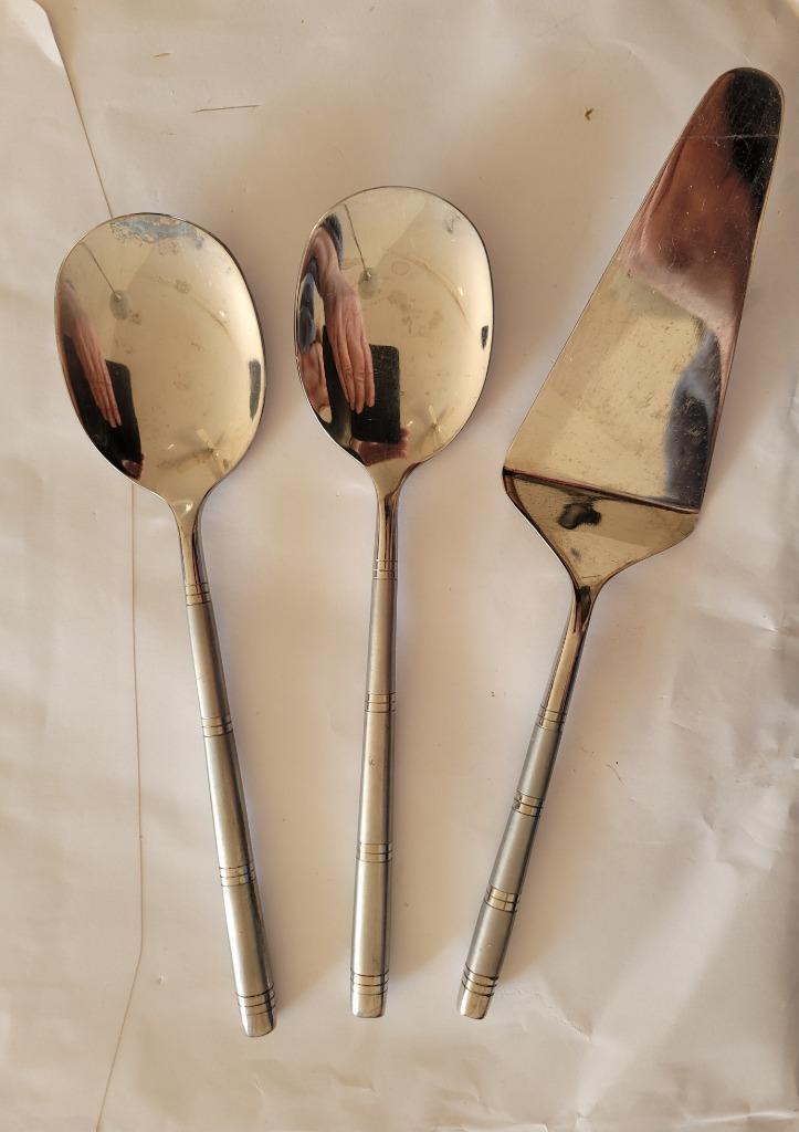 Bestekdelen 18/0 Edelstahl – mat en hoogglans, Huis en Inrichting, Keuken | Bestek, Zo goed als nieuw, Los bestek, Rvs of Chroom