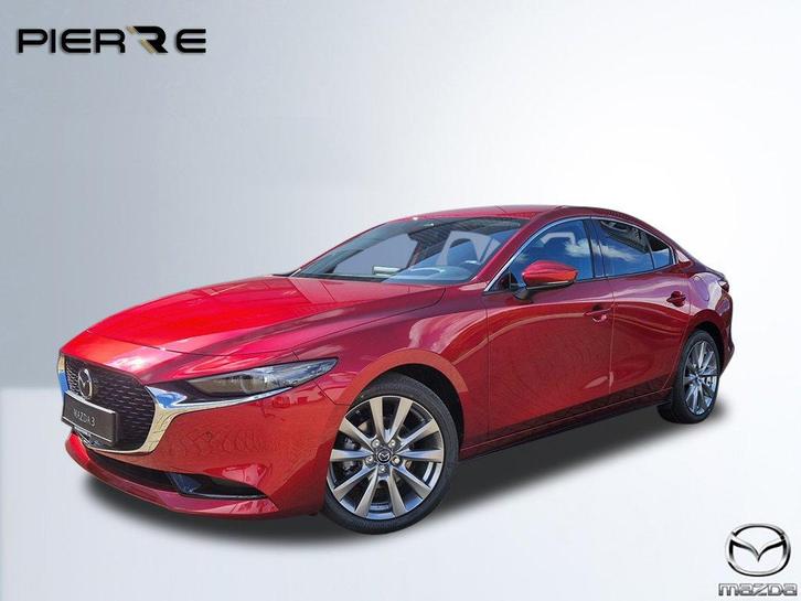 Mazda 3 2.5 e-SkyActiv-G 140 M Hybrid 140 Takumi | AUTOMAAT, Auto's, Mazda, Bedrijf, Te koop, 360° camera, ABS, Achteruitrijcamera